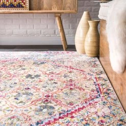 NuLOOM Vintage Sharyn Medallion 12 NuLOOM Vintage Sharyn Medallion