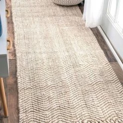 NuLOOM Hand Woven Don Jute With Fringe