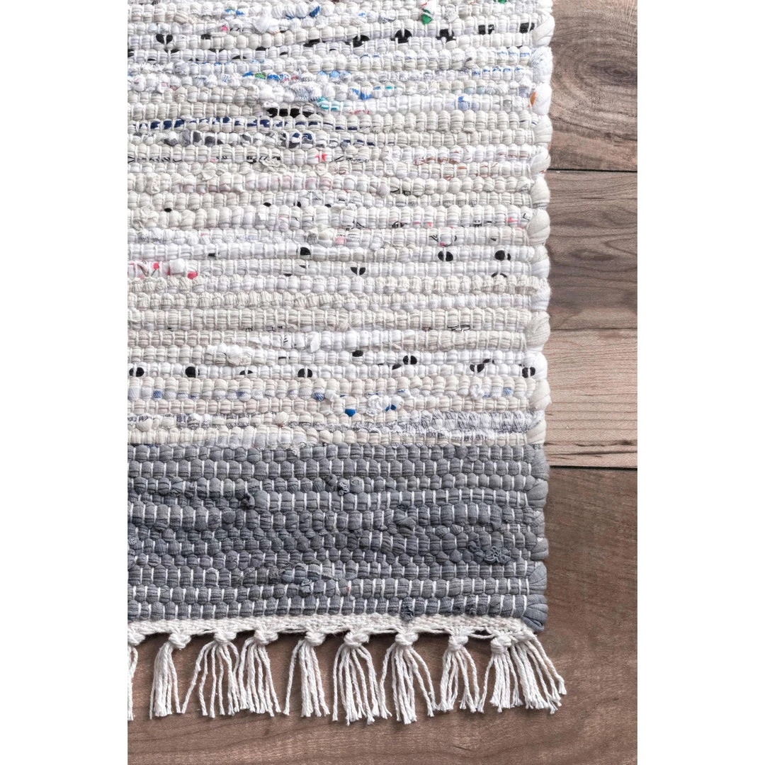 NuLOOM Contemporary Flatweave Liani Cotton Rug Area Rug 5 NuLOOM Contemporary Flatweave Liani Cotton Rug Area Rug