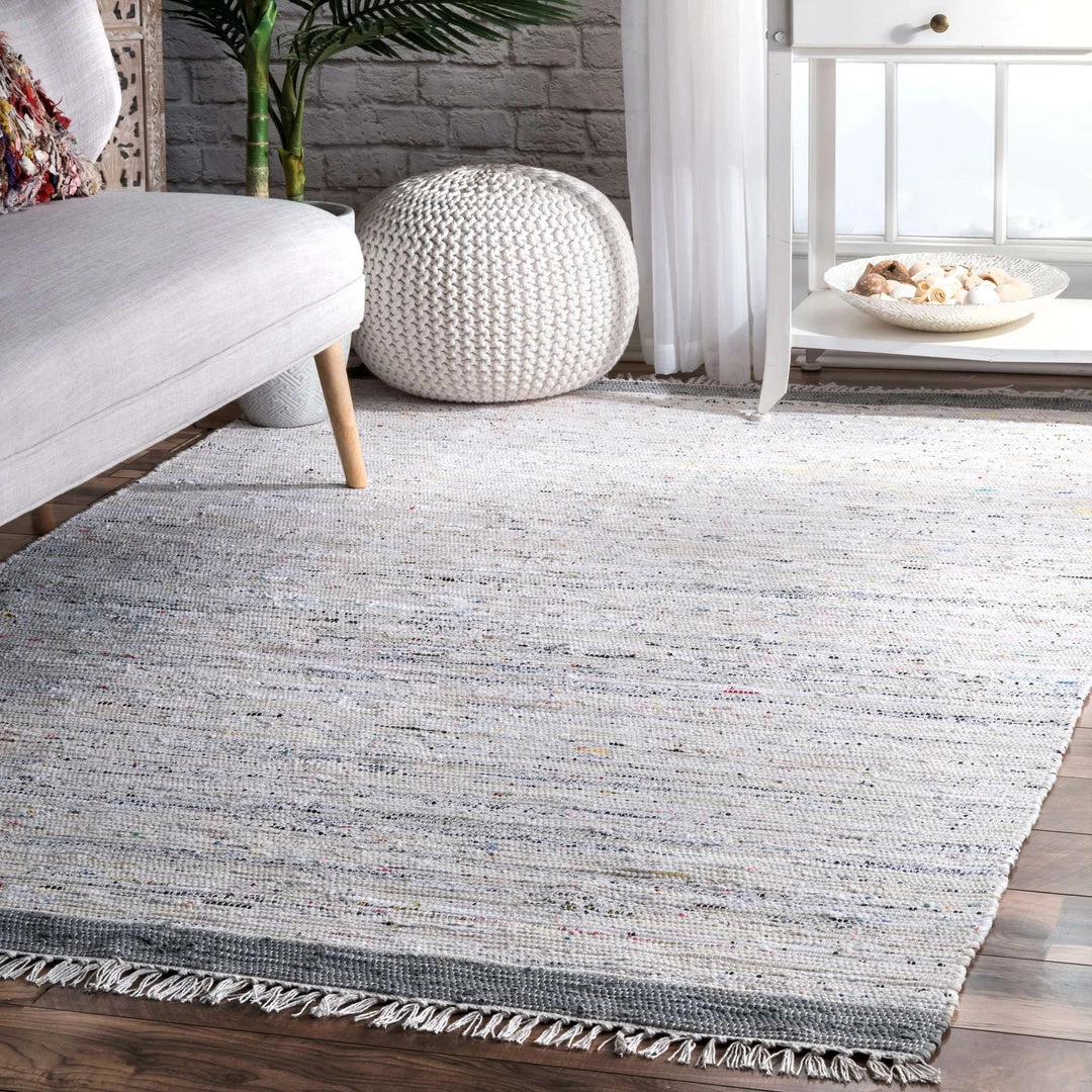 NuLOOM Contemporary Flatweave Liani Cotton Rug Area Rug 2 NuLOOM Contemporary Flatweave Liani Cotton Rug Area Rug