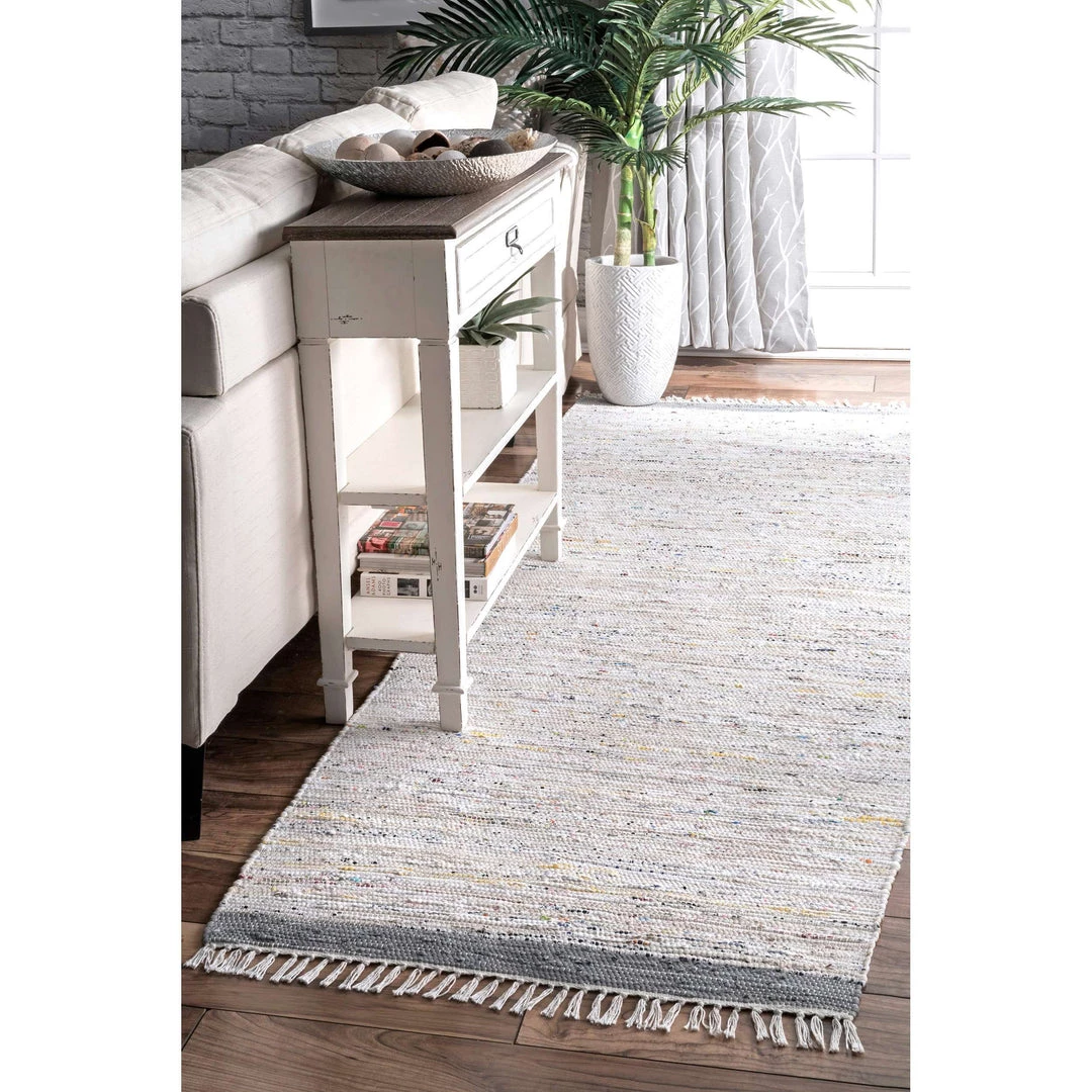 NuLOOM Contemporary Flatweave Liani Cotton Rug Area Rug 8 NuLOOM Contemporary Flatweave Liani Cotton Rug Area Rug