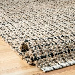 NuLOOM Monroe Cotton And Jute Flatweave