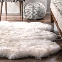 NuLOOM Hand Made Sexto Luxe Sheepskin Small