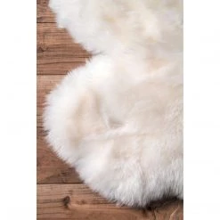 NuLOOM Hand Made Sexto Luxe Sheepskin Small