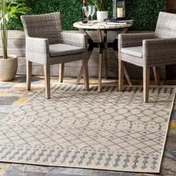 NuLOOM Reina Modern Trellis Indoor/Outdoor Area Rug