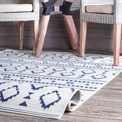 NuLOOM New Arrivals Gabby Droplet Striped Indoor/Outdoor Area Rug 9 NuLOOM New Arrivals Gabby Droplet Striped Indoor/Outdoor Area Rug