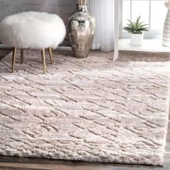 NuLOOM Contemporary Vinita Moroccan Diamonds Shaggy