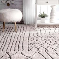 NuLOOM Contemporary Nohemi Moroccan Shaggy