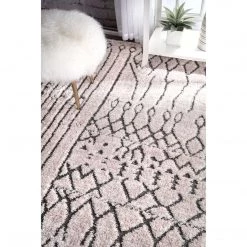 NuLOOM Contemporary Nohemi Moroccan Shaggy