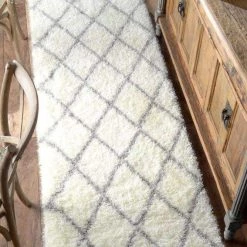 NuLOOM Machine Made Diamond Shag Contemporary 19 NuLOOM Machine Made Diamond Shag Contemporary