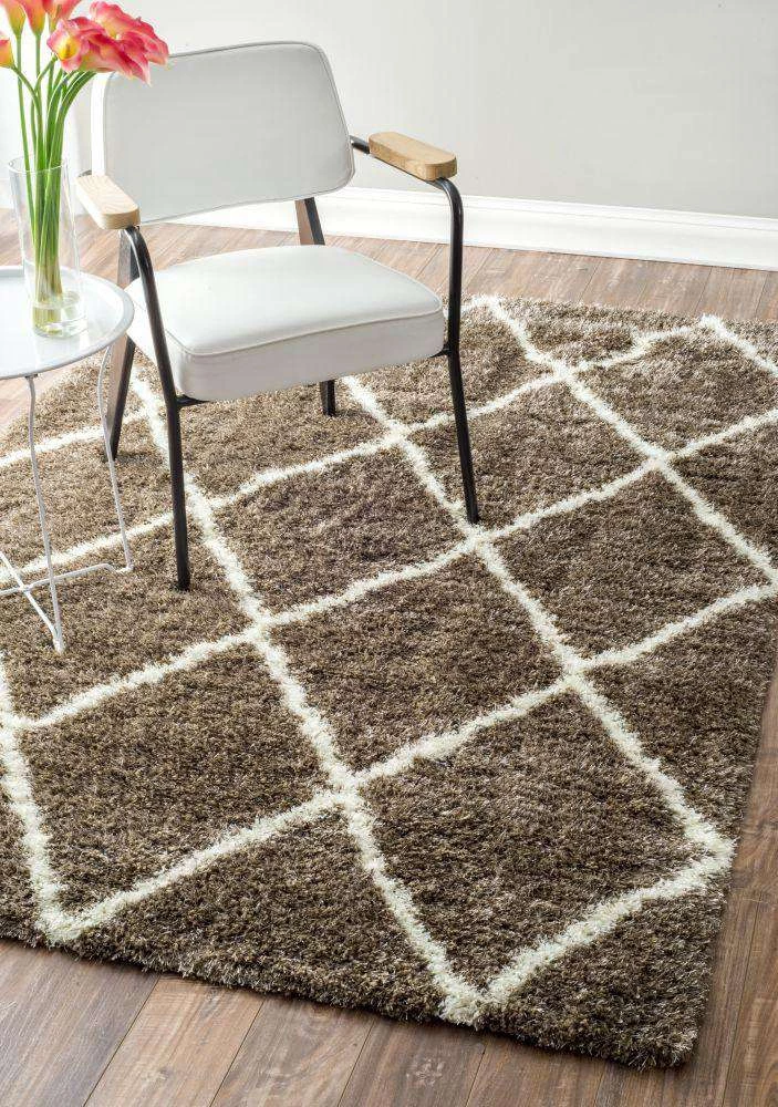 NuLOOM Machine Made Diamond Shag Contemporary 6 NuLOOM Machine Made Diamond Shag Contemporary