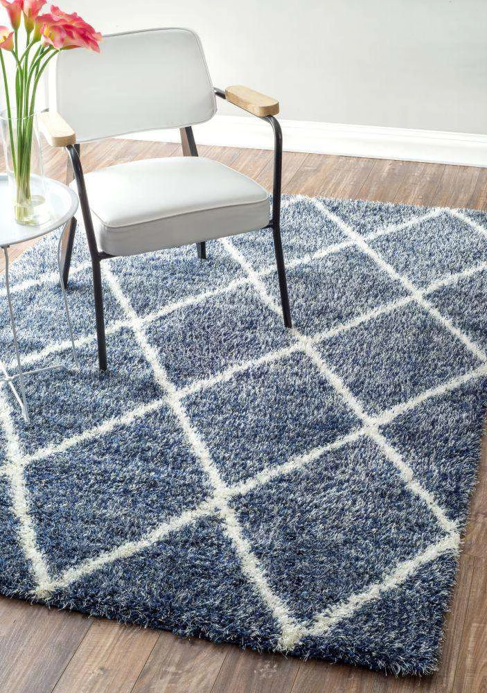 NuLOOM Machine Made Diamond Shag Contemporary 12 NuLOOM Machine Made Diamond Shag Contemporary