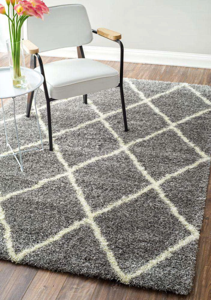 NuLOOM Machine Made Diamond Shag Contemporary 14 NuLOOM Machine Made Diamond Shag Contemporary