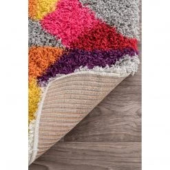 NuLOOM Deedee Mosaic Shaggy 8 NuLOOM Deedee Mosaic Shaggy