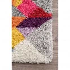 NuLOOM Deedee Mosaic Shaggy 7 NuLOOM Deedee Mosaic Shaggy