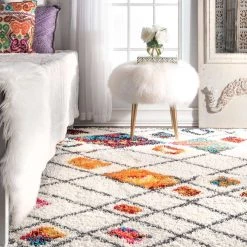 NuLOOM Margaretta Shaggy Area Rug Contemporary 5 NuLOOM Margaretta Shaggy Area Rug Contemporary