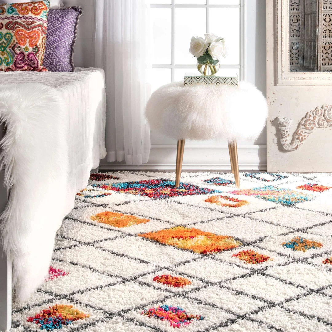 NuLOOM Margaretta Shaggy Area Rug Contemporary 3 NuLOOM Margaretta Shaggy Area Rug Contemporary
