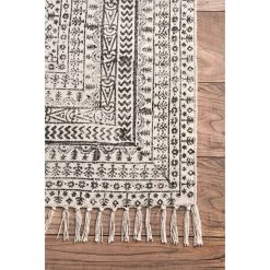 NuLOOM Living Room Flatweave Rita Moroccan Trellis