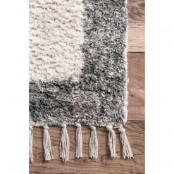 NuLOOM Hand Loomed Rosa Tassel Rug Area Rug New Arrivals