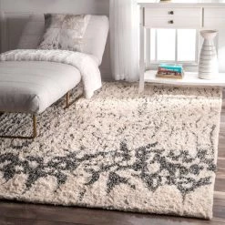 NuLOOM Small Milda Cotton Abstract Shaggy