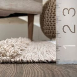 NuLOOM New Arrivals Darcy Shaggy Diamond Striped Flatweave