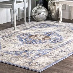 NuLOOM Vintage Lucia Medallion Area Rug