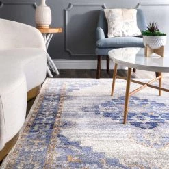 NuLOOM New Arrivals Vintage Johnnie Medallion Area Rug