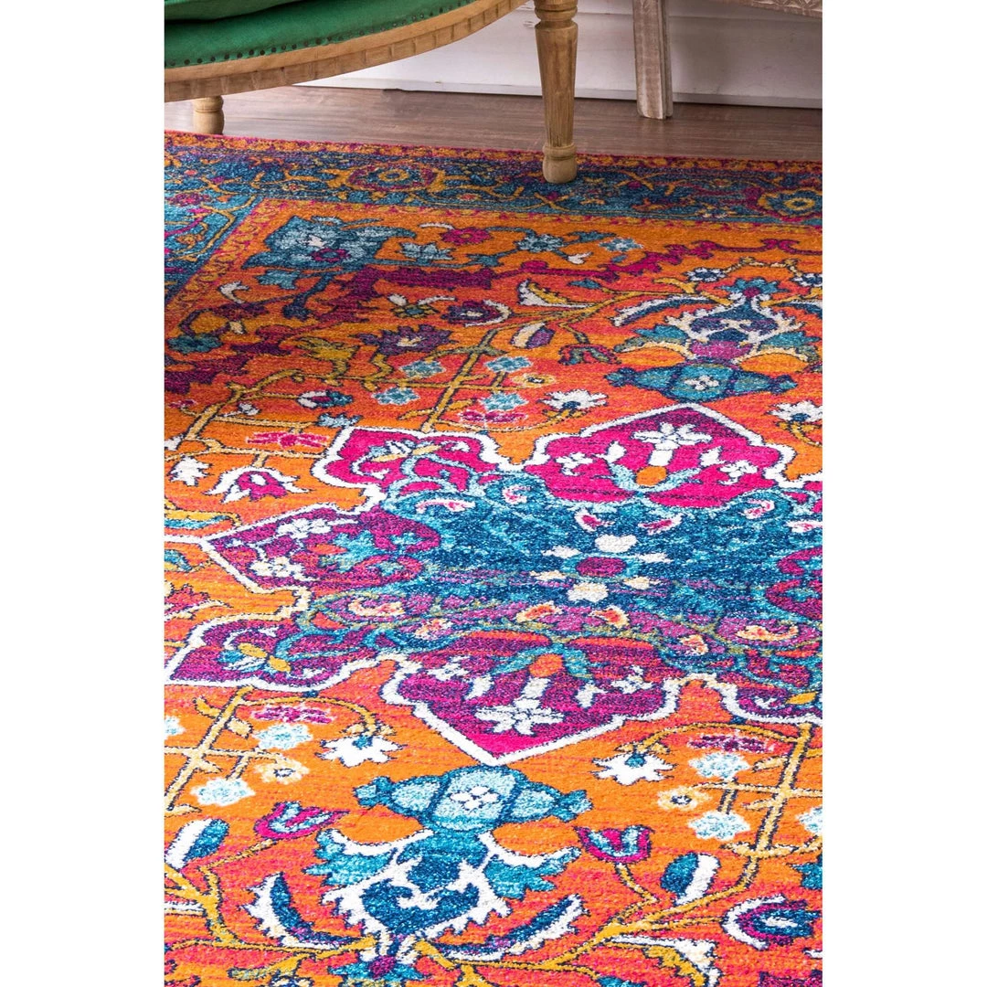 NuLOOM Persian Fancy Medallion Velva Runners 2 NuLOOM Persian Fancy Medallion Velva Runners