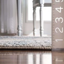 NuLOOM Gothic Floral Medallion Mahalia Runners