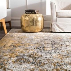 NuLOOM Vintage Fading Medallion Rosie Rug