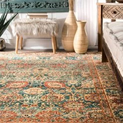 NuLOOM Persian Floral Lorna Small