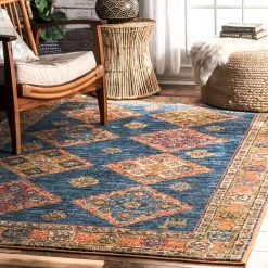 NuLOOM New Arrivals Vintage Tiles Krishna