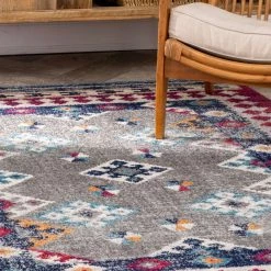 NuLOOM Medium Teagan Aztec Vibrance