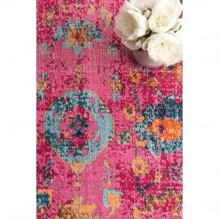 NuLOOM Runners Persian Floral Garden 17 NuLOOM Runners Persian Floral Garden