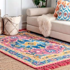 NuLOOM Handmade Vintage Ceridwen Medium