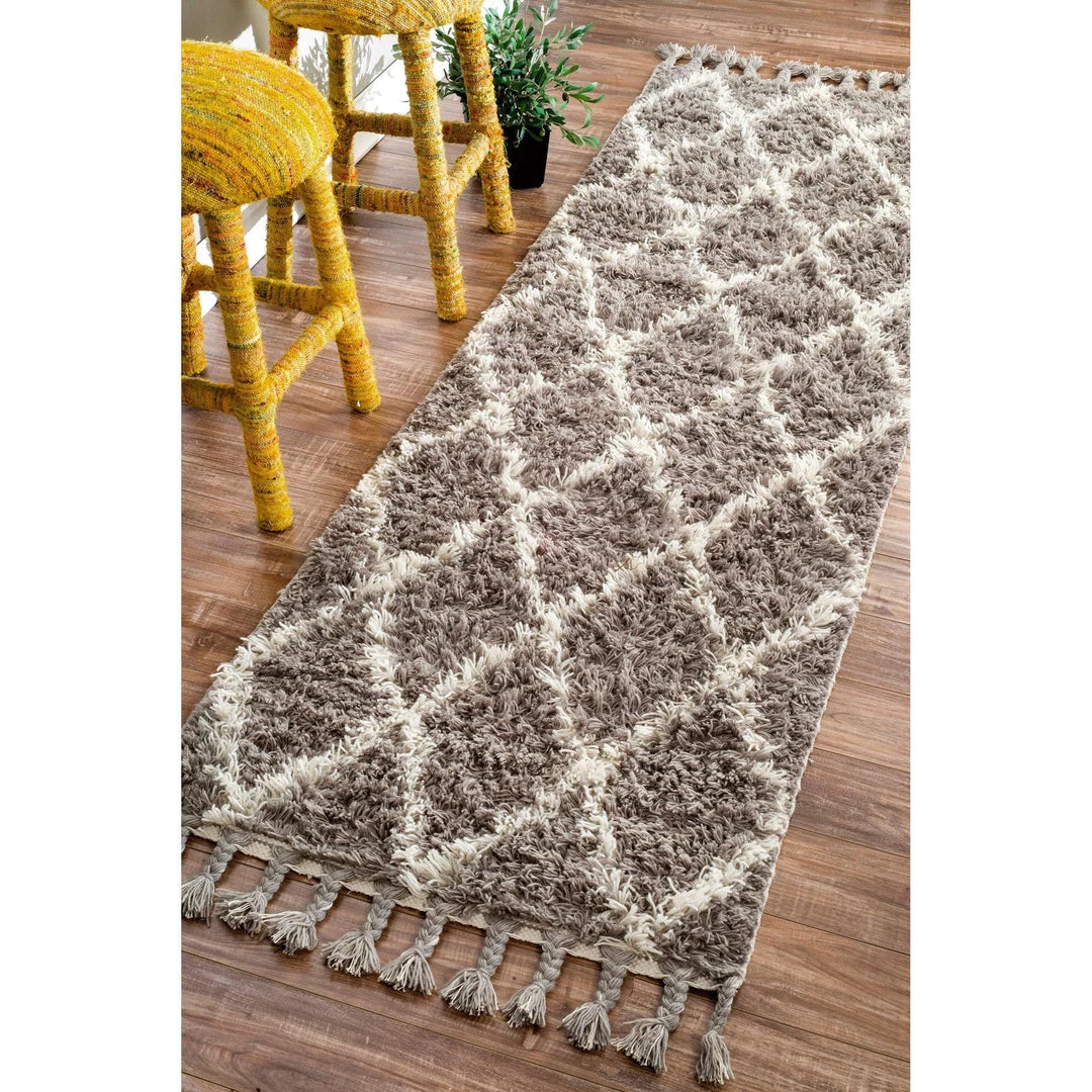 NuLOOM Hand Knotted Fez Shag Living Room 6 NuLOOM Hand Knotted Fez Shag Living Room