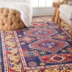 NuLOOM Hand Tufted Tribal Coreen