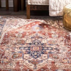 NuLOOM Vintage Yadira Medallion Area Rug New Arrivals