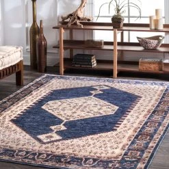 NuLOOM Traditional Vintage Julie Medallion Rug