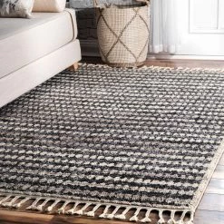 NuLOOM Sophia Striped Tassel Area Rug New Arrivals