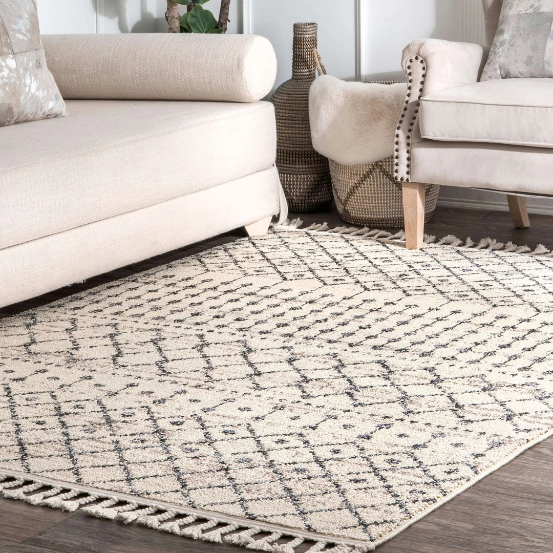 NuLOOM New Arrivals Tricia Moroccan Tassel Rug 2 NuLOOM New Arrivals Tricia Moroccan Tassel Rug