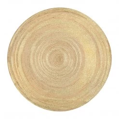 NuLOOM Rebbie Braided Printed Jute