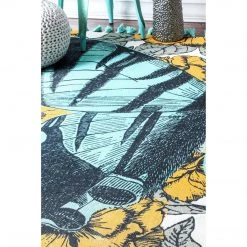 NuLOOM Thomas Paul Flatweave Butterfly Tassel