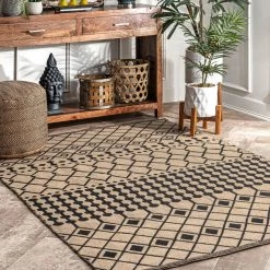 NuLOOM Anika Moroccan Hand Woven Jute Area Rug