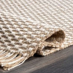 NuLOOM Aubrie Jute Basketweave Area Rug New Arrivals