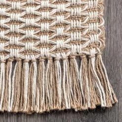 NuLOOM Aubrie Jute Basketweave Area Rug New Arrivals