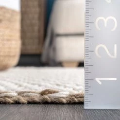 NuLOOM Aubrie Jute Basketweave Area Rug New Arrivals