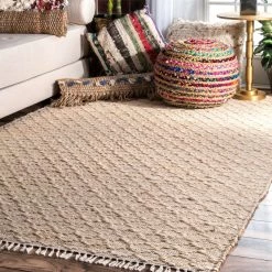 NuLOOM Handmade Natural Ali Area Rug Jute