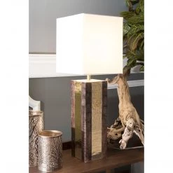 NuLOOM New Arrivals Chandler 25" Wood Table Lamp