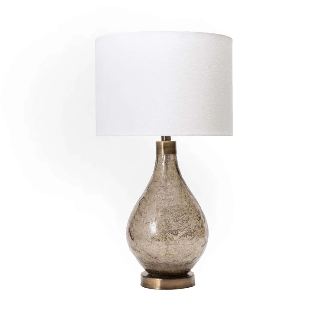 NuLOOM New Arrivals Astor 25" Glass Table Lamp 1 NuLOOM New Arrivals Astor 25" Glass Table Lamp